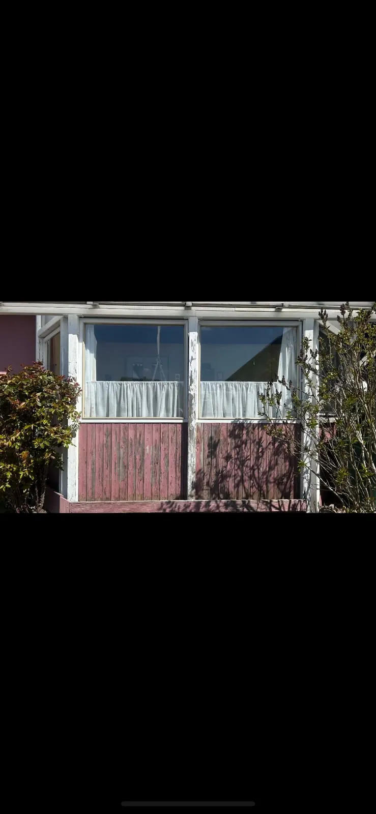Veranda auffrischen – Vorher